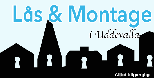 Låssmed Uddevalla kommun logo